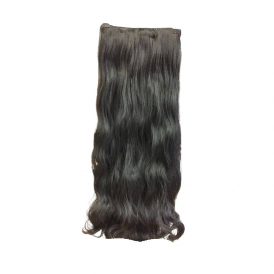 Ankara Fiber Sentetik Saç 1 Adet Yarımay Mavi Siyah