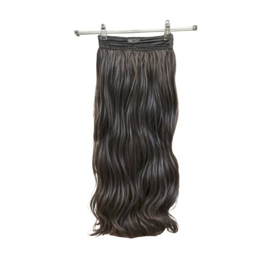 Ankara Fiber Sentetik Saç 1 Adet Yarımay Mavi Siyah