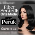 Orta Ucuz Sentetik Peruk