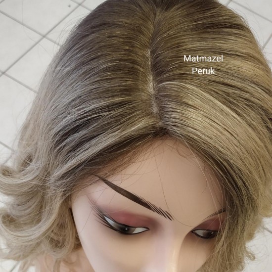 Gerçek Peruk Doğal Peruk İpek Taban Peruk Deri Görünümlü Peruk Ankara