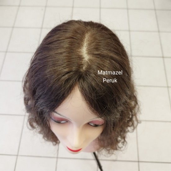 Doğal Peruk Merkezi Ankara İpek Taban Deri Görünümlü Peruklar