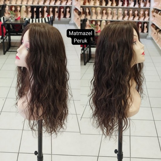 Doğal Peruk Merkezi Ankara İpek Taban Deri Görünümlü Peruklar