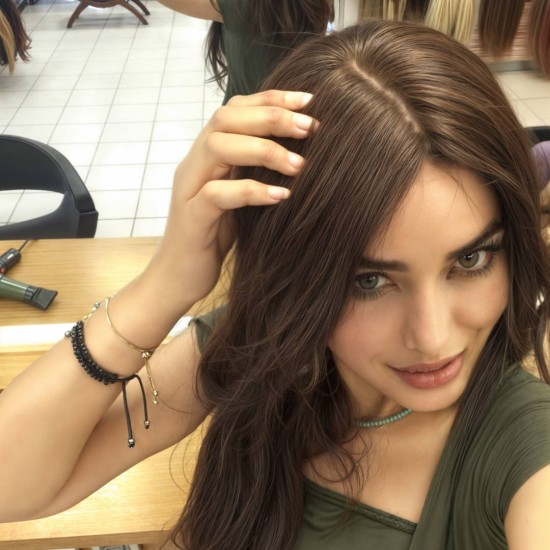 Gerçek Saç Peruk Ankara Peruk Doğal Peruk Tepe Kısmı Deri Görünümlü Peruk En İyi Peruklar