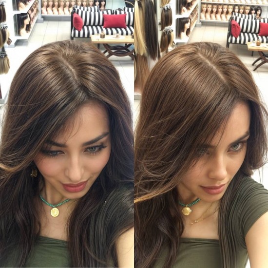 Gerçek Saç Peruk Ankara Peruk Doğal Peruk Tepe Kısmı Deri Görünümlü Peruk En İyi Peruklar