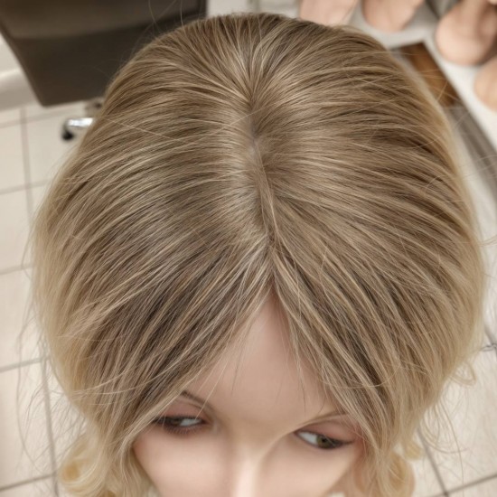 Ankaranın Gerçek Saç Peruk İpek Taban Peruk Deri Görünümlü Üretim Mağazası