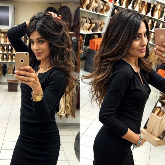 Ankarada Gerçek Saç Peruk Belli Olmayan Peruk Tepesi Derili El İşçiliği