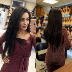 Bayan Peruk Ankara Peruk Gerçek Saç Peruk İpek Taban Peruk Tepesi Deri Görünümlü El İşçiliği