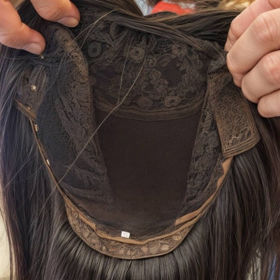 Gerçek Saç İpek Taban Bayan Peruk Ankara Kızılay Doğal Peruklar