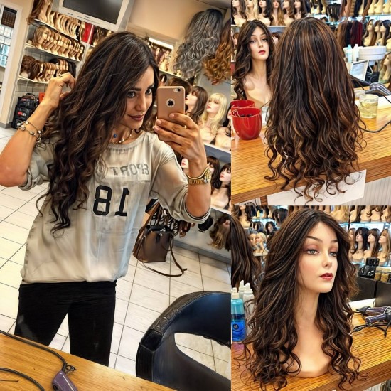 İpek Taban Deri Görünümlü Peruk Ankara Kızılay Mağazamızda