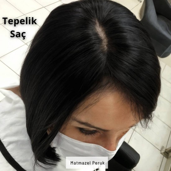 Tül Tepelik İpek Taban Saç Seyrekliği İçin