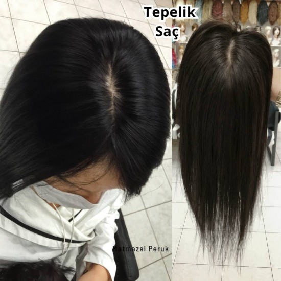 Tül Tepelik İpek Taban Saç Seyrekliği İçin