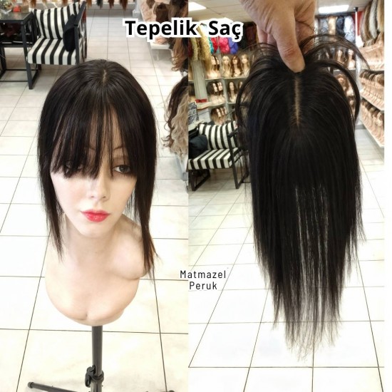 Doğal Tül Tepelik İpek Taban Ankara Kızılay Matmazel Peruk