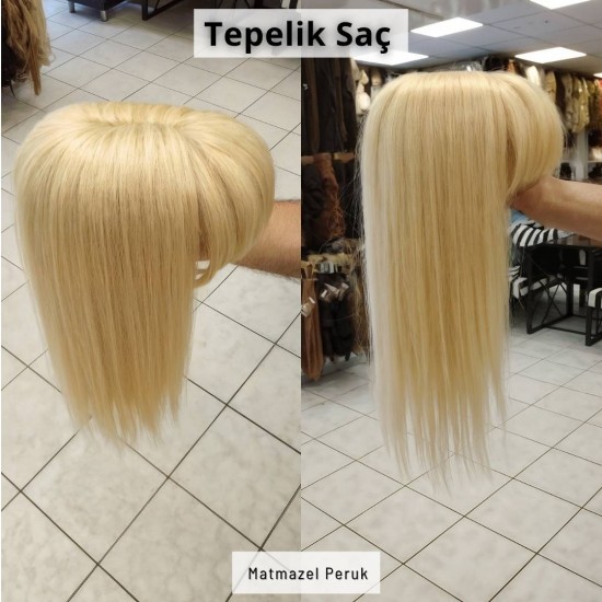 Tül Tepelik Saç İpek Taban Ankara Peruk