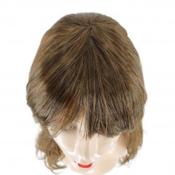 Ankara Kızılay En Ucuz Fiber Sentetik Peruk Uzun Dalgalı Açık Küllü Kumral