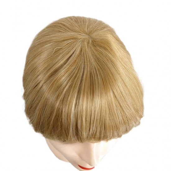 Ankara Kızılay En Ucuz Fiber Sentetik Peruk Uzun Açık Işıltılı Dore Sarı