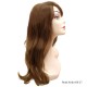Ankara Kızılay Ucuz Fiber Sentetik Peruk Dalgalı Uzun Koyu Kumral Karamel