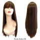Ankara Kızılay En Ucuz Fiber Sentetik Peruk Düz Uzun Çikolata Kahve
