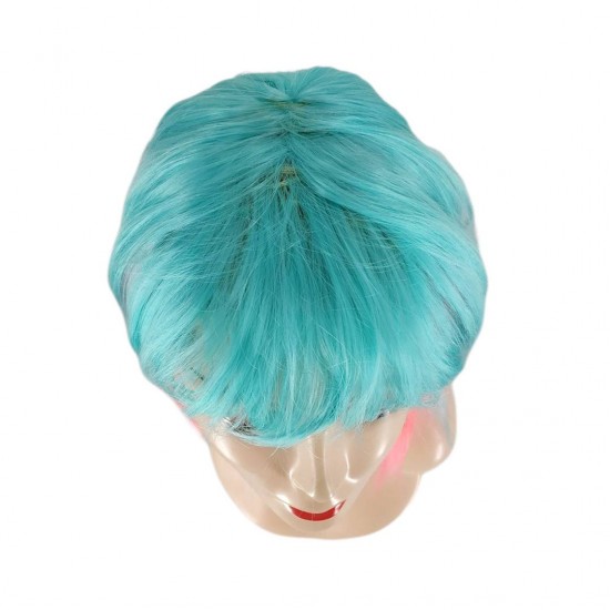 Ankara Kızılay En Ucuz Fiber Sentetik Peruk Kısa Boy Animasyon Parti Peruğu